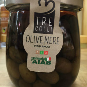 olive nere in salamoia bio