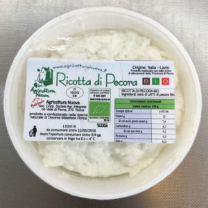 ricotta di pecora bio