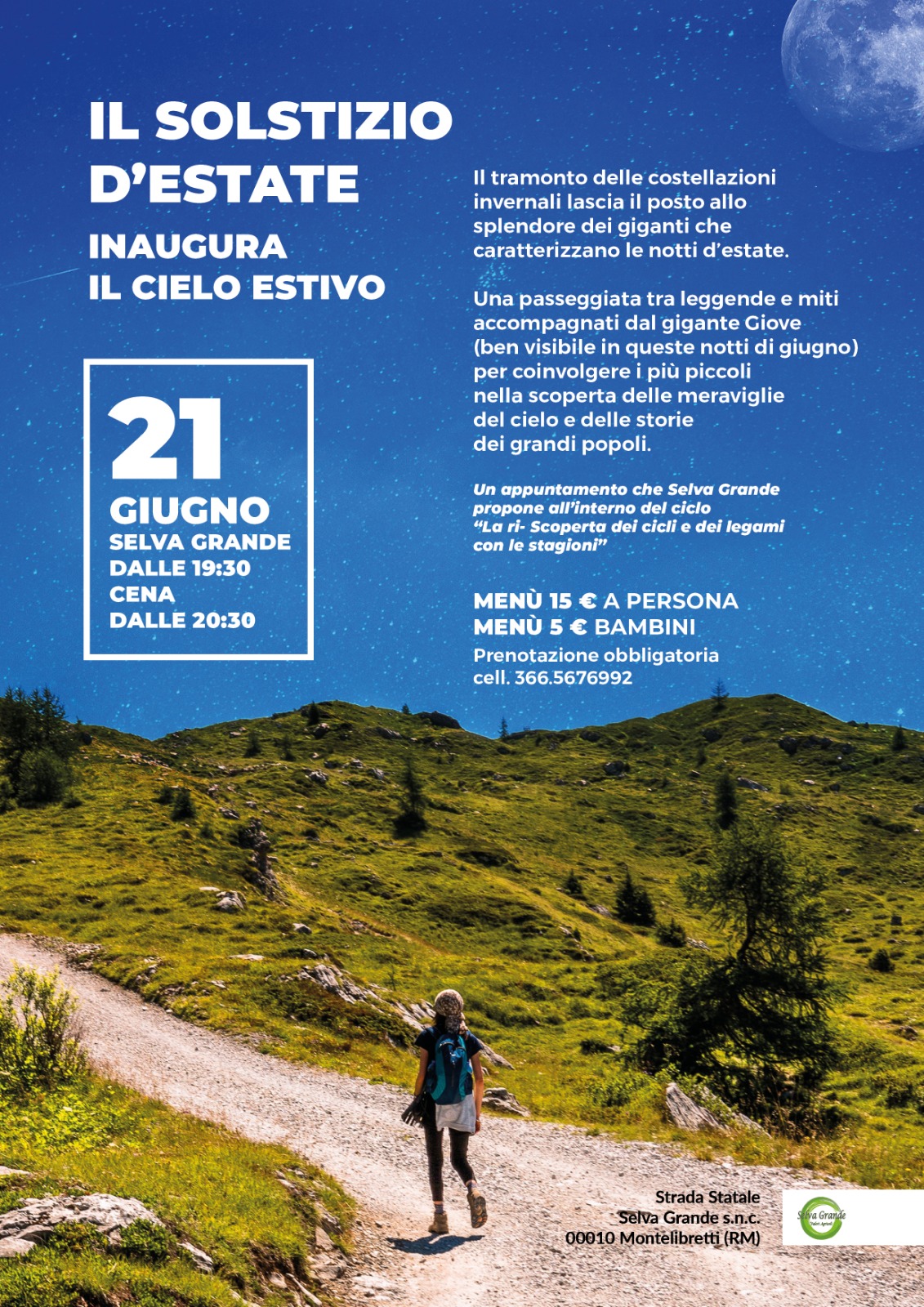 Locandina evento solstizio d'estate